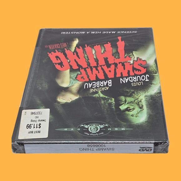 New Sealed Vintage Horror Sci-Fi Collectible DVD Swamp Thing - A Wes Crave Film - Picture 4 of 5
